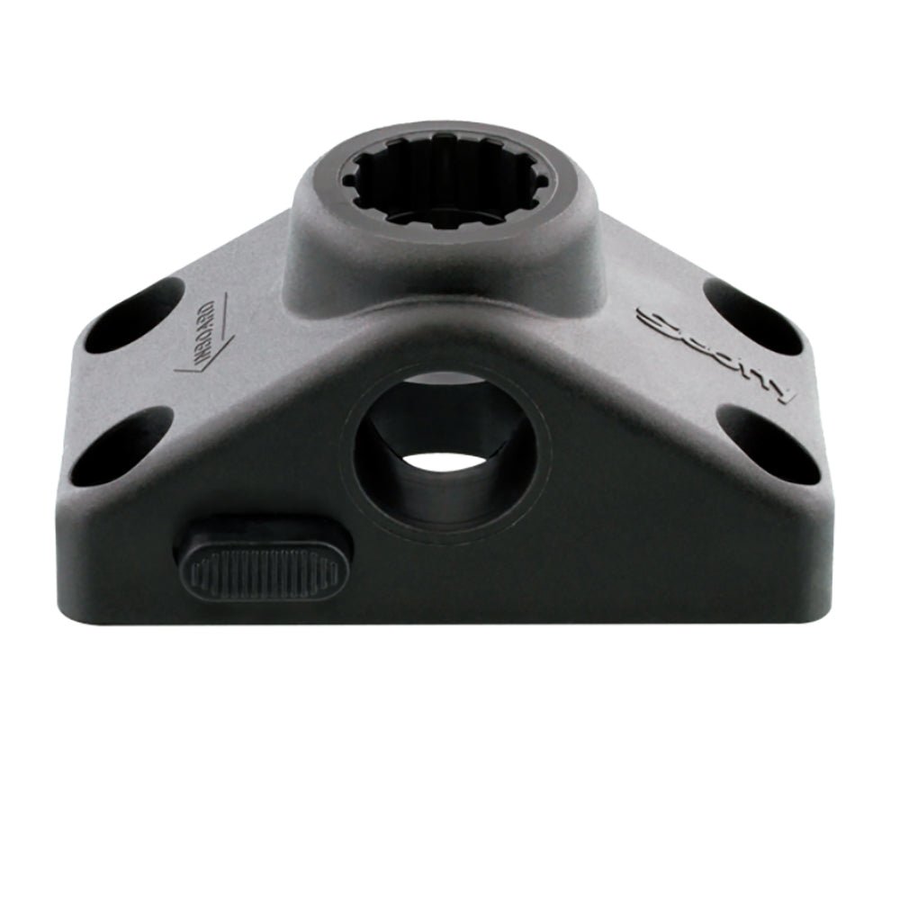 Scotty 241 Locking Combination Side or Deck Mount - Black [241L-BK] - Houseboatparts.com