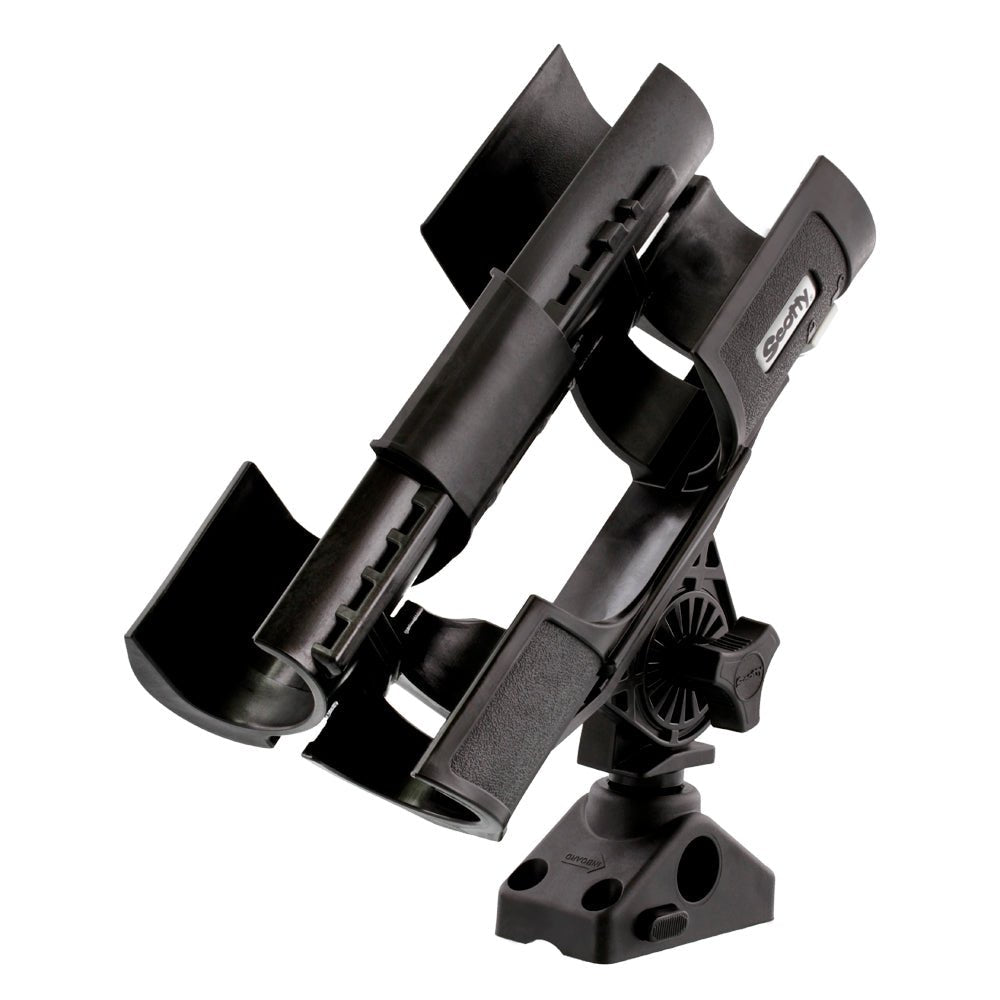 Scotty ORCA Rod Holder w/241L Side/Deck Mount [400-BK] - Houseboatparts.com