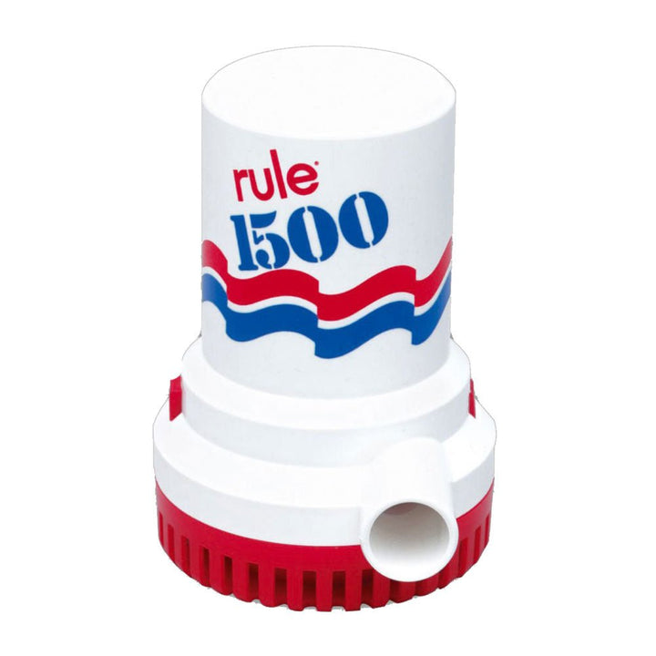 Rule 1500 GPH Non-Automatic Bilge Pump - 24v [03] - Houseboatparts.com