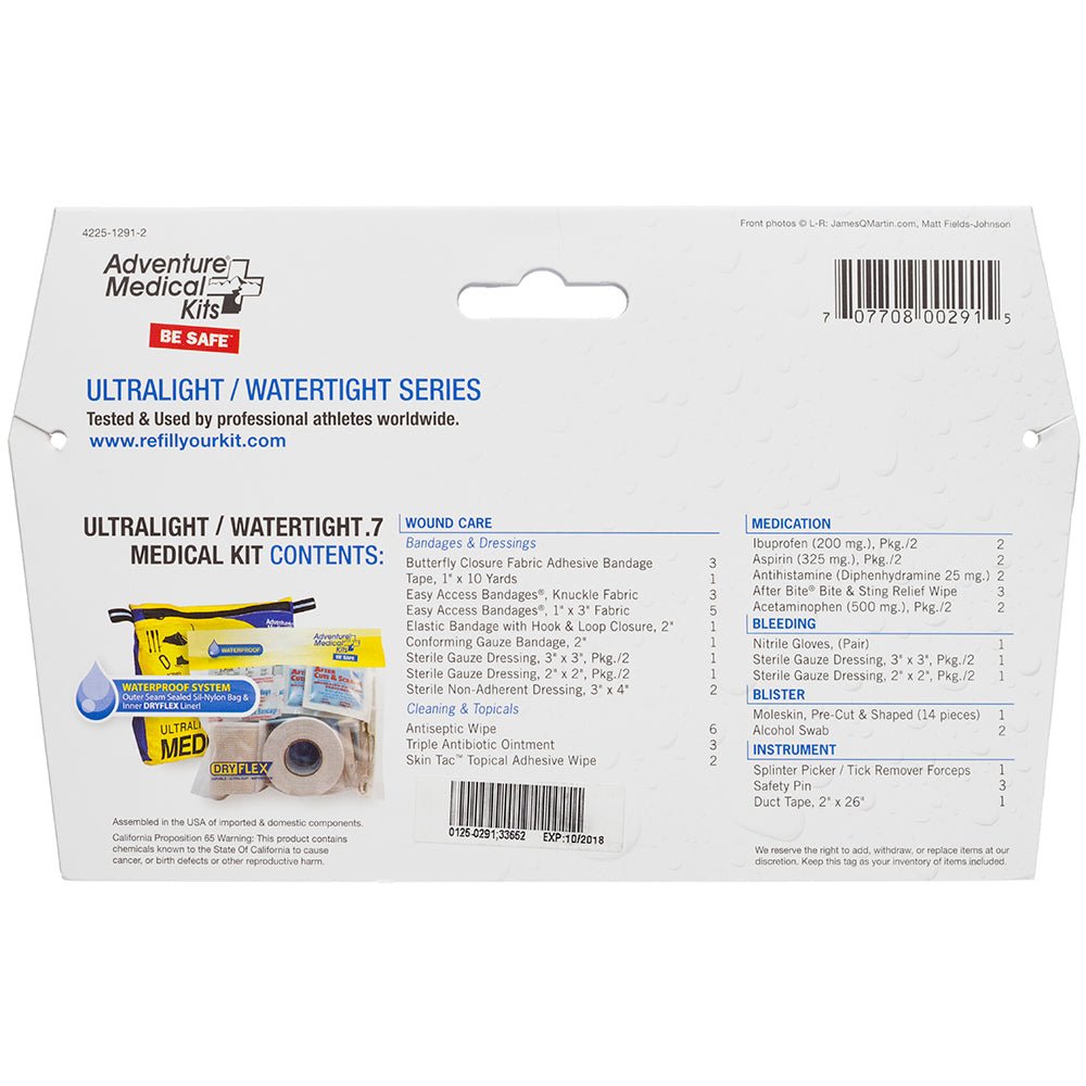 Adventure Medical Ultralight / Watertight .7 First Aid Kit [0125 - 0291] - Houseboatparts.com