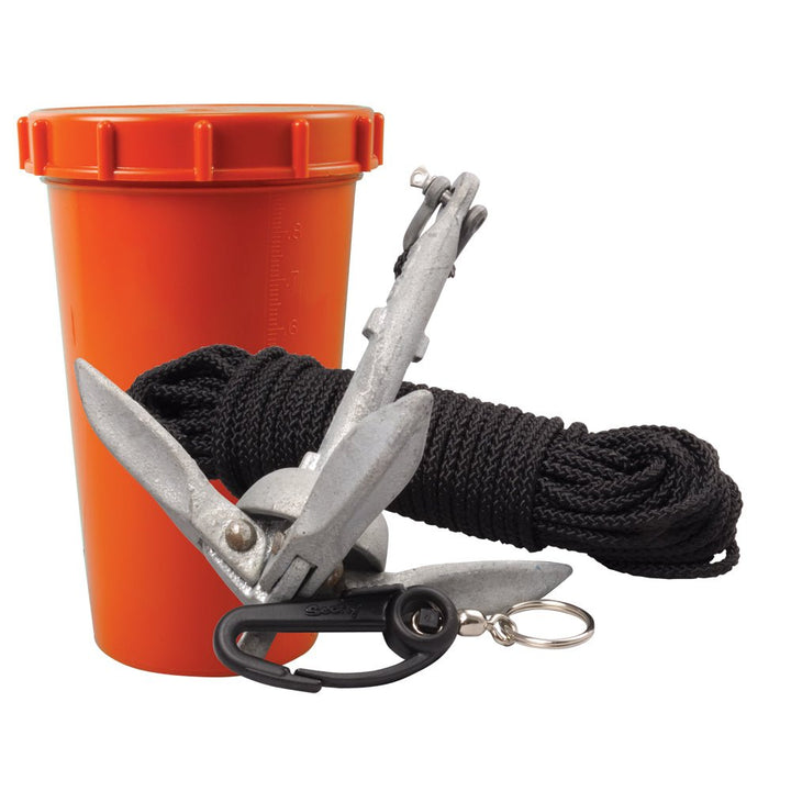 Scotty Anchor Kit - 1.5lbs Anchor & 50' Nylon Line [797] - Houseboatparts.com