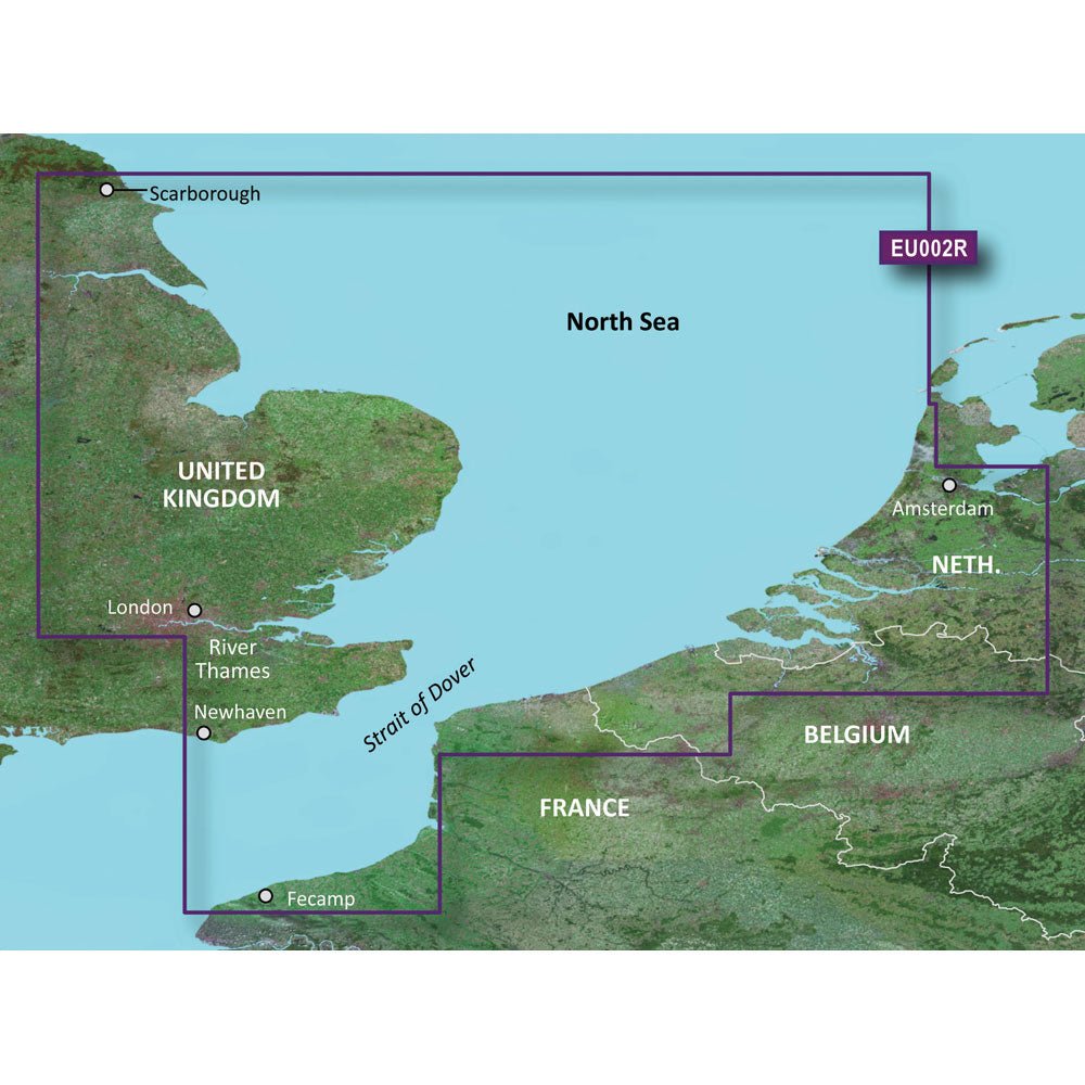 Garmin BlueChart g3 HD - HXEU002R - Dover to Amsterdam England Southeast - microSD/SD [010-C0761-20] - Houseboatparts.com