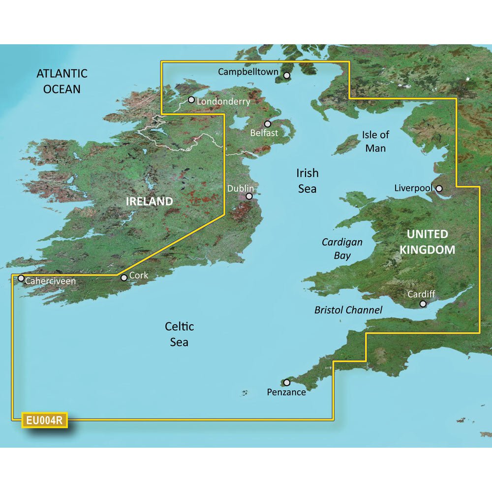 Garmin BlueChart g3 HD - HXEU004R - Irish Sea - microSD/SD [010-C0763-20] - Houseboatparts.com