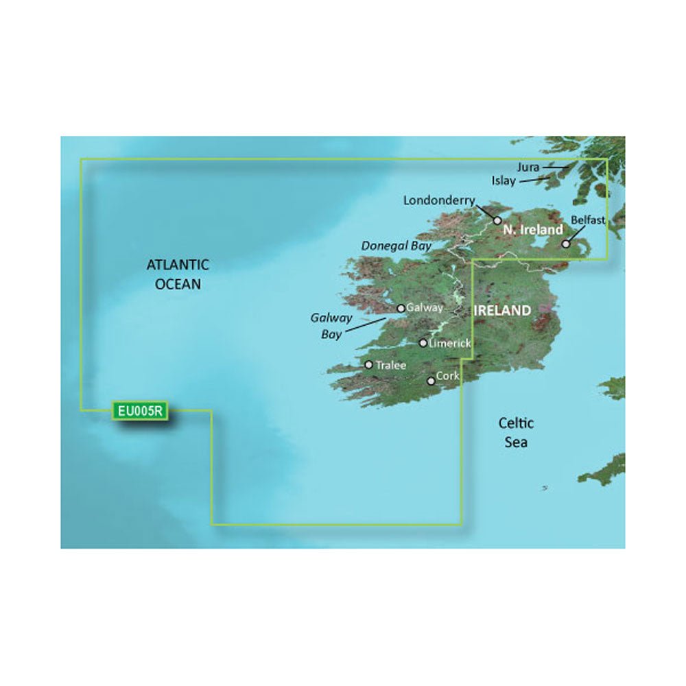 Garmin BlueChart g3 HD - HEU005R - Ireland, West Coast - microSD/SD [010-C0764-20] - Houseboatparts.com