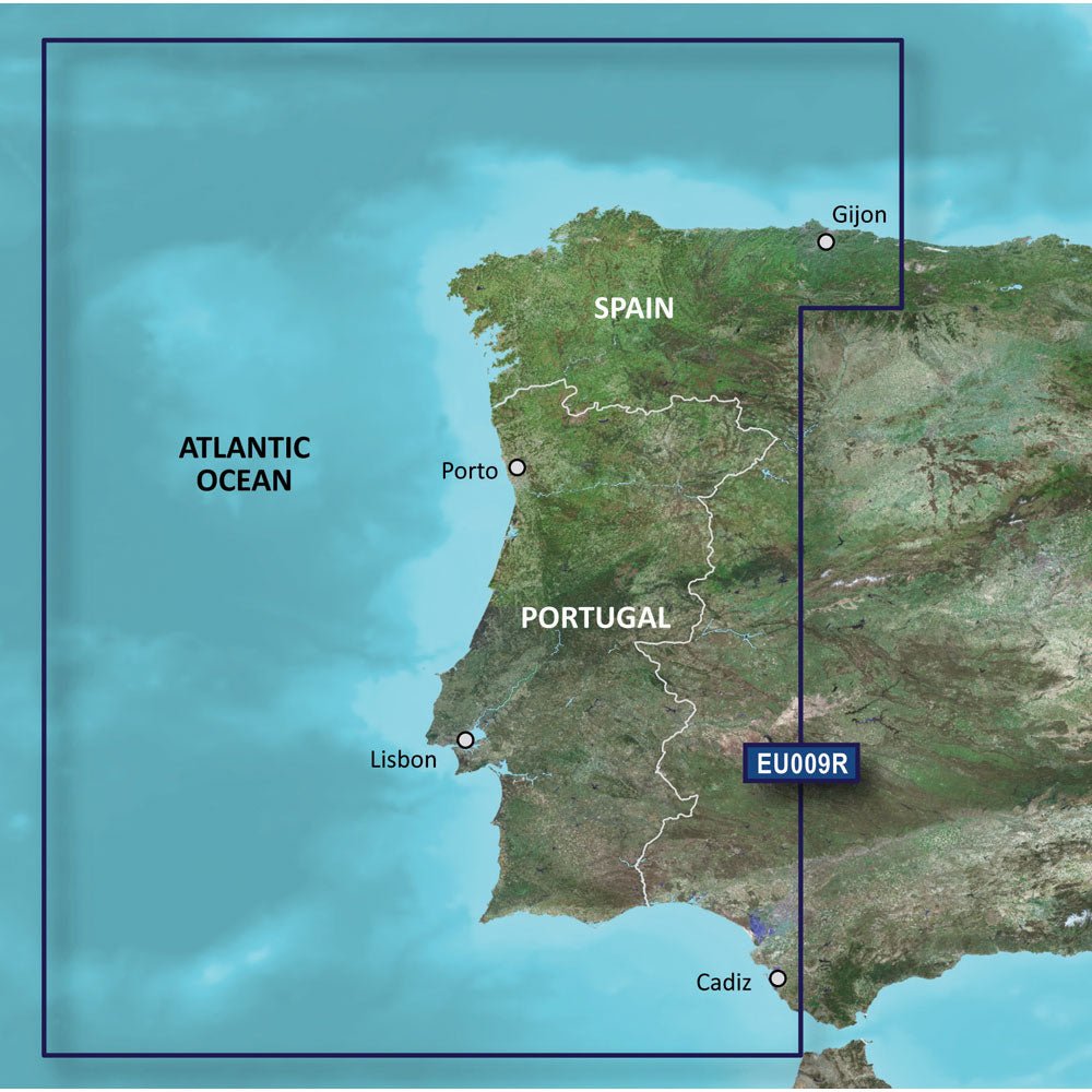 Garmin BlueChart g3 HD - HXEU009R - Portugal Northwest Spain - microSD/SD [010-C0767-20] - Houseboatparts.com