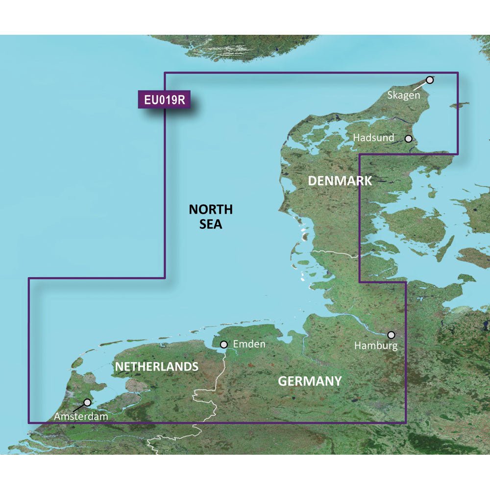 Garmin BlueChart g3 HD - HXEU019R - Alborg to Amsterdam - microSD/SD [010-C0776-20] - Houseboatparts.com