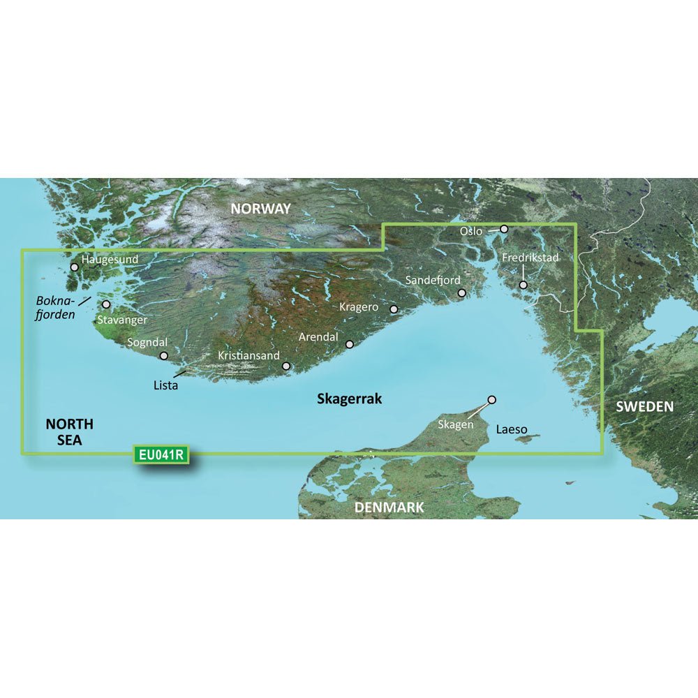 Garmin BlueChart g3 HD - HXEU041R - Oslo - Skagerak - Haugesund - microSD/SD [010-C0778-20] - Houseboatparts.com