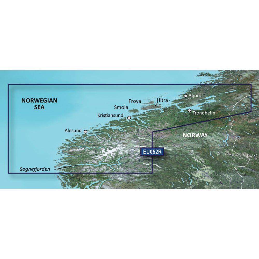 Garmin BlueChart g3 HD - HXEU052R - Sognefjorden - Svefjorden - microSD/SD [010-C0788-20] - Houseboatparts.com