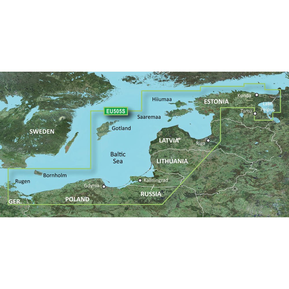 Garmin BlueChart g3 HD - HXEU065R - Baltic Sea East Coast - microSD/SD [010-C0849-20] - Houseboatparts.com