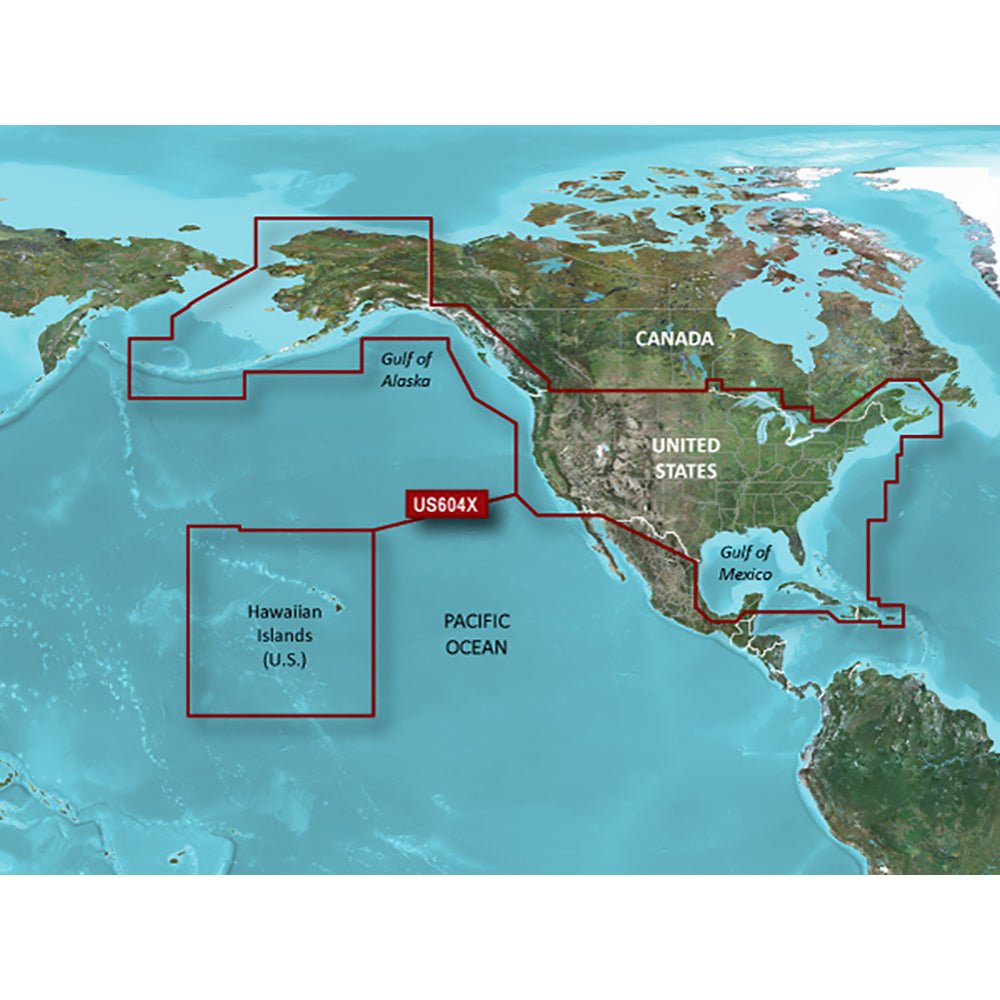 Garmin BlueChart g3 HD - HXUS604x - US All Canadian West - microSD/SD [010-C1018-20] - Houseboatparts.com