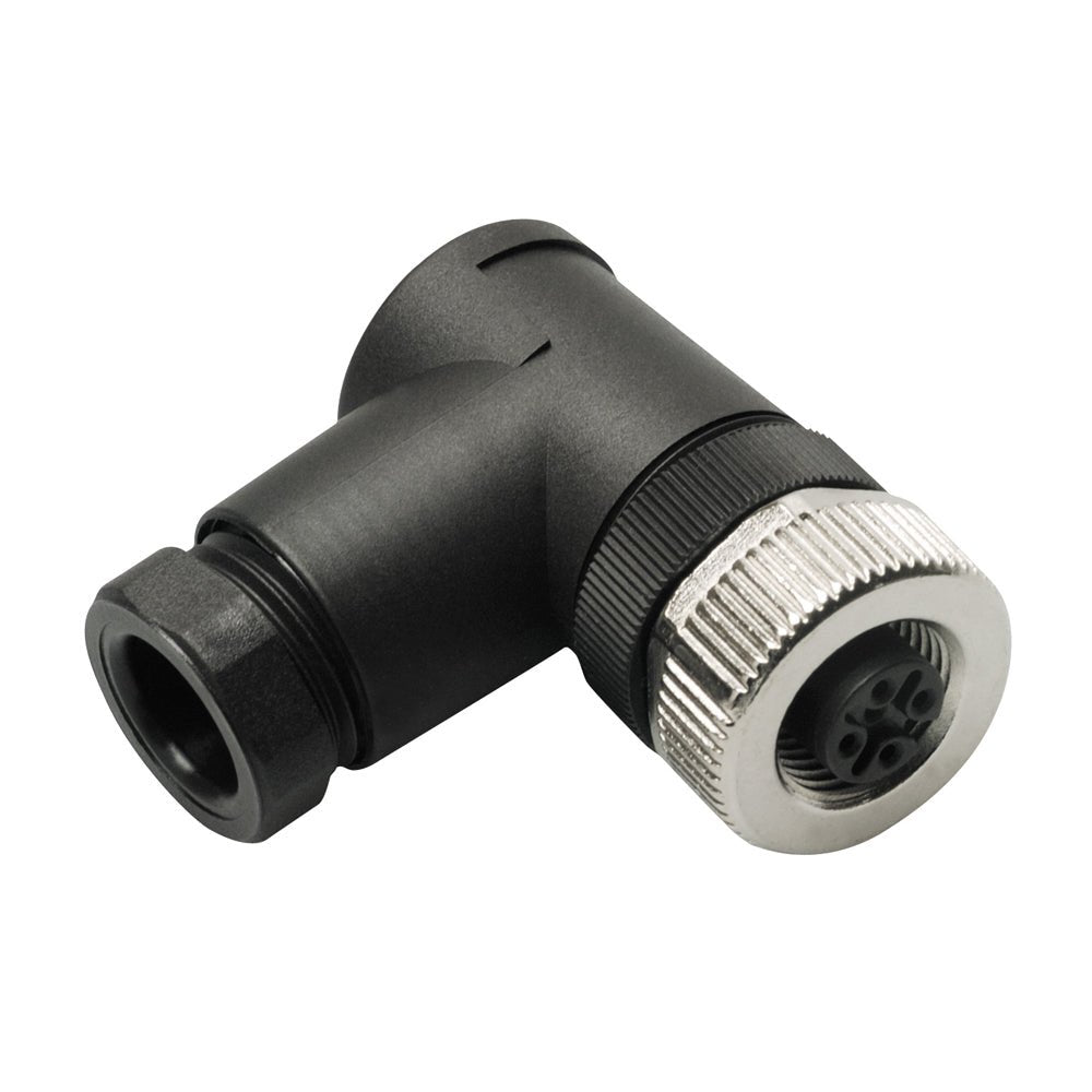 Maretron Micro/Mid Field Attachable Connector 90 Female [FA-CF-90] - Houseboatparts.com