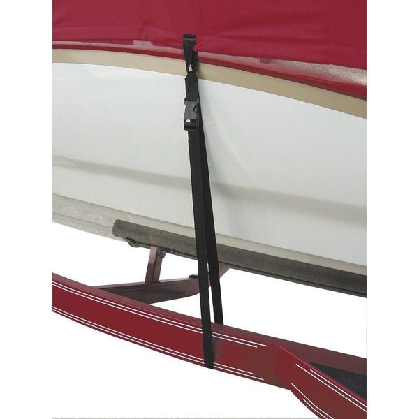 BoatBuckle Snap-Lock Boat Cover Tie-Downs - 1" x 4' - 6-Pack [F14264] - Houseboatparts.com