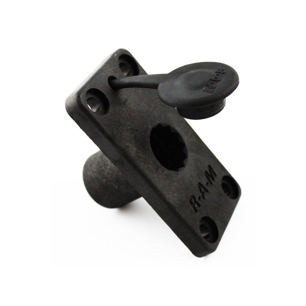 RAM Mount RAM Rod 2000 Flush Mount Base Only [RAM-114FMU] - Houseboatparts.com