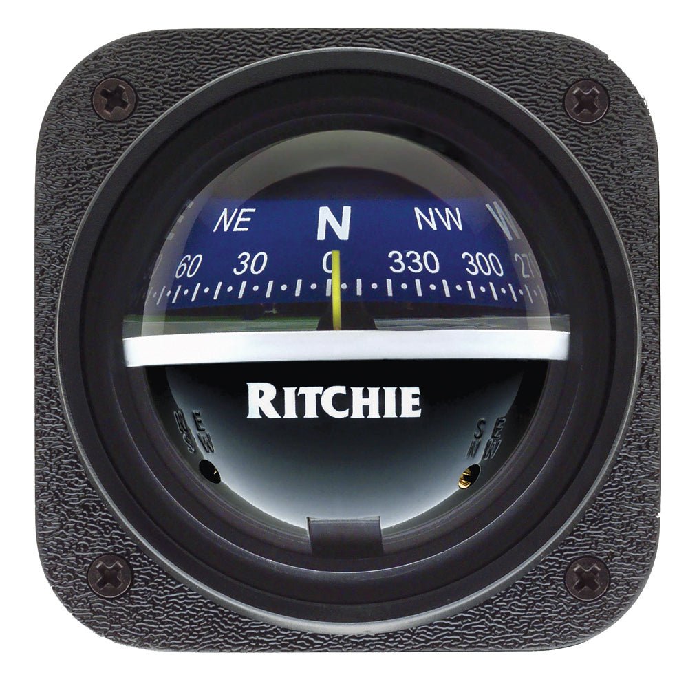 Ritchie V-537B Explorer Compass - Bulkhead Mount - Blue Dial [V-537B] - Houseboatparts.com