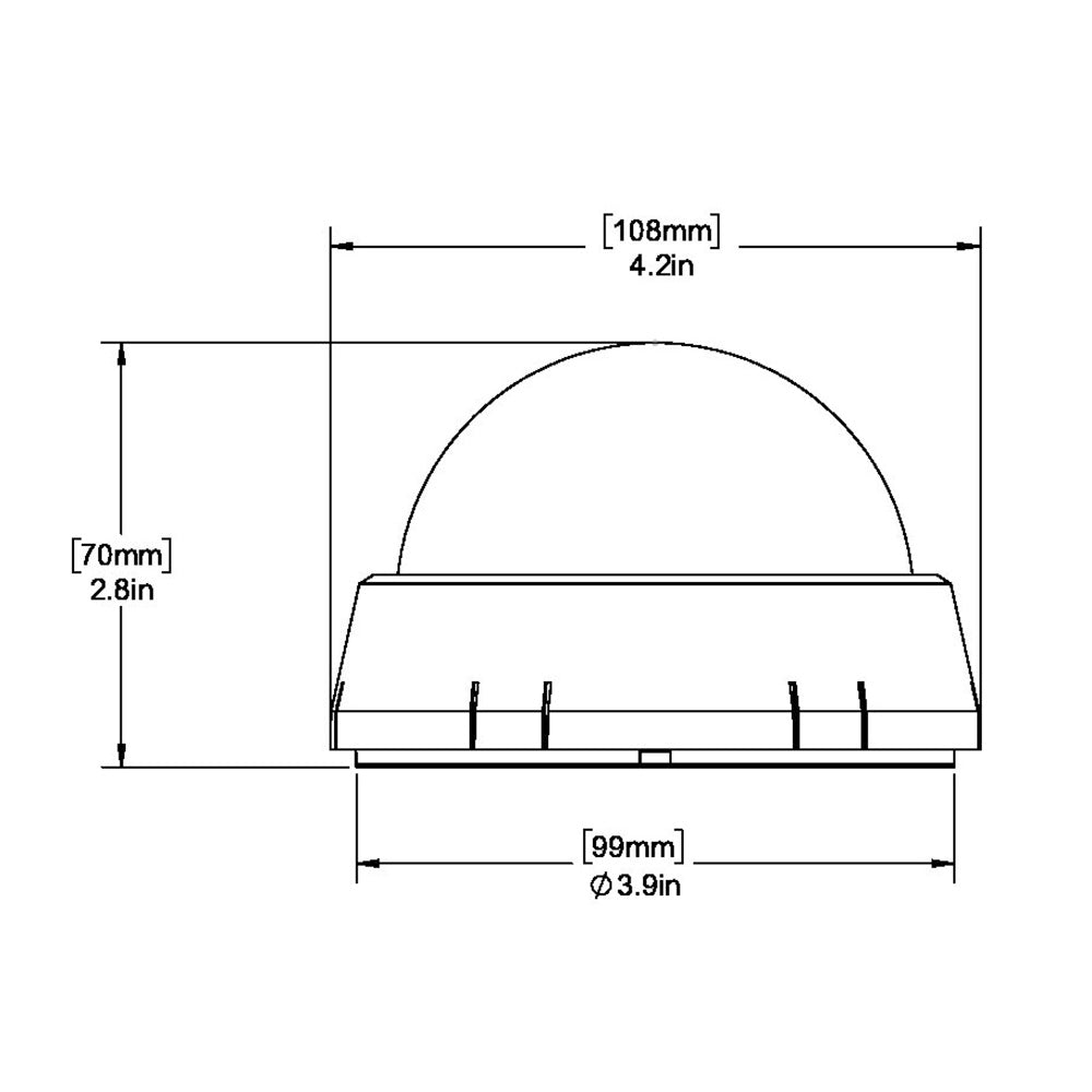 Ritchie XP-99 Kayaker Compass - Surface Mount - Black [XP-99] - Houseboatparts.com