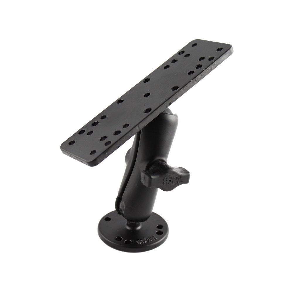 RAM Mount Marine Electronics Mount - Gimbal Bracket Under 5lbs. [RAM-B-111U] - Houseboatparts.com