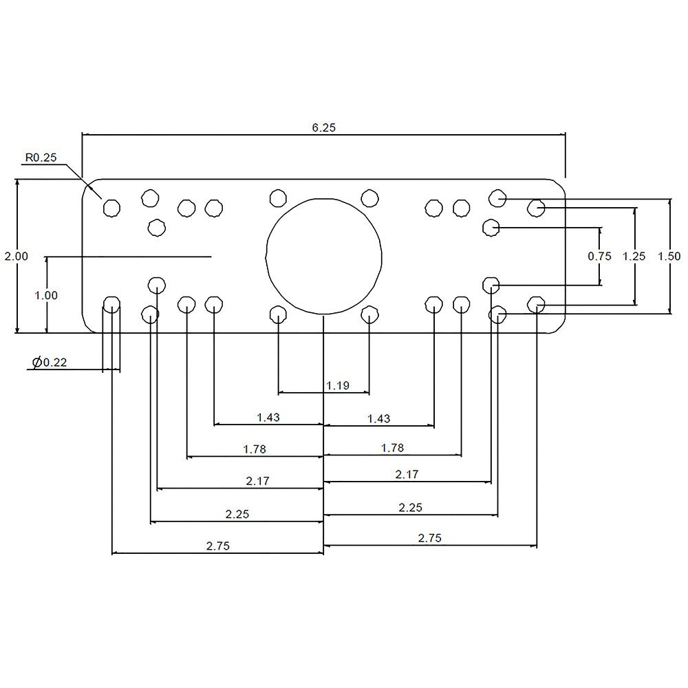 RAM Mount Horizontal Single Arm Ball Mount - Gimbal Bracket [RAM-109HSB] - Houseboatparts.com