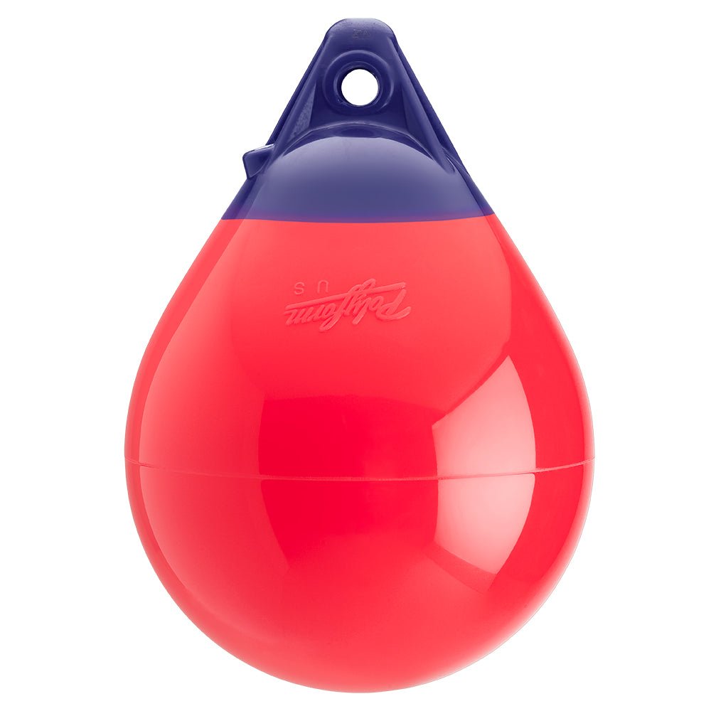 Polyform A-0 Buoy 8" Diameter - Red [A-0-RED] - Houseboatparts.com