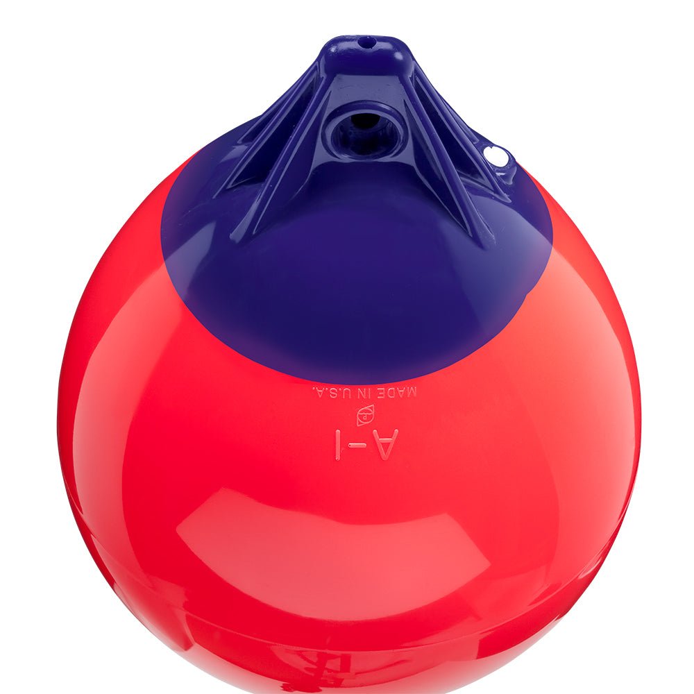 Polyform A-1 Buoy 11" Diameter - Red [A-1-RED] - Houseboatparts.com