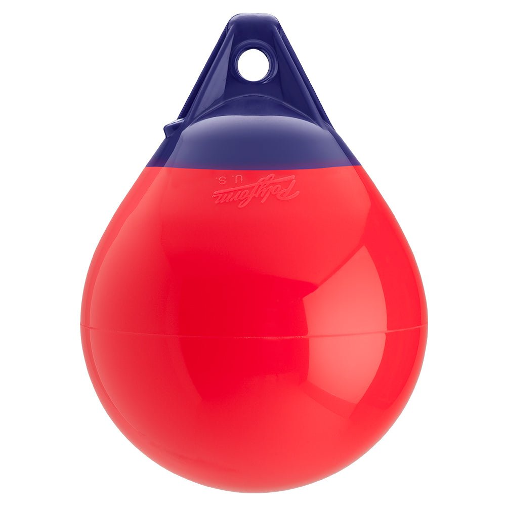 Polyform A-1 Buoy 11" Diameter - Red [A-1-RED] - Houseboatparts.com