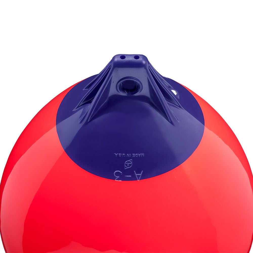 Polyform A-3 Buoy 17" Diameter - Red [A-3-RED] - Houseboatparts.com