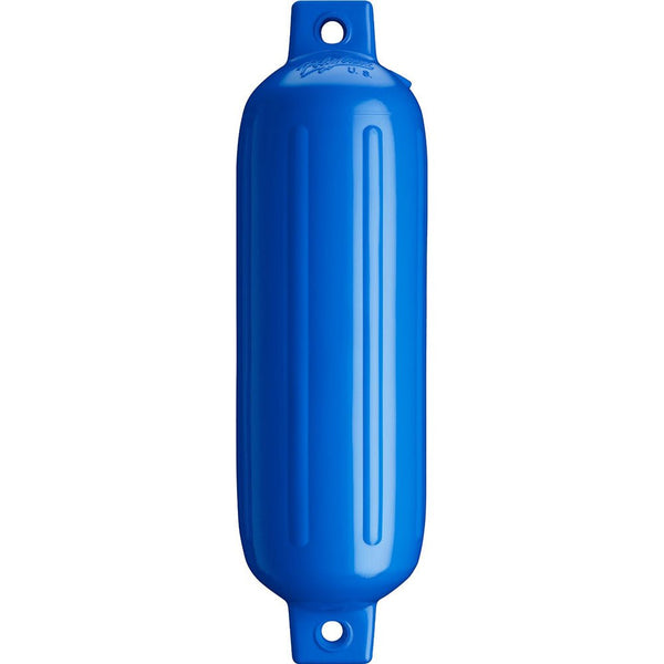 Polyform G-1 Twin Eye Fender 3.5" x 12.8" - Blue [G-1-BLUE] - Houseboatparts.com