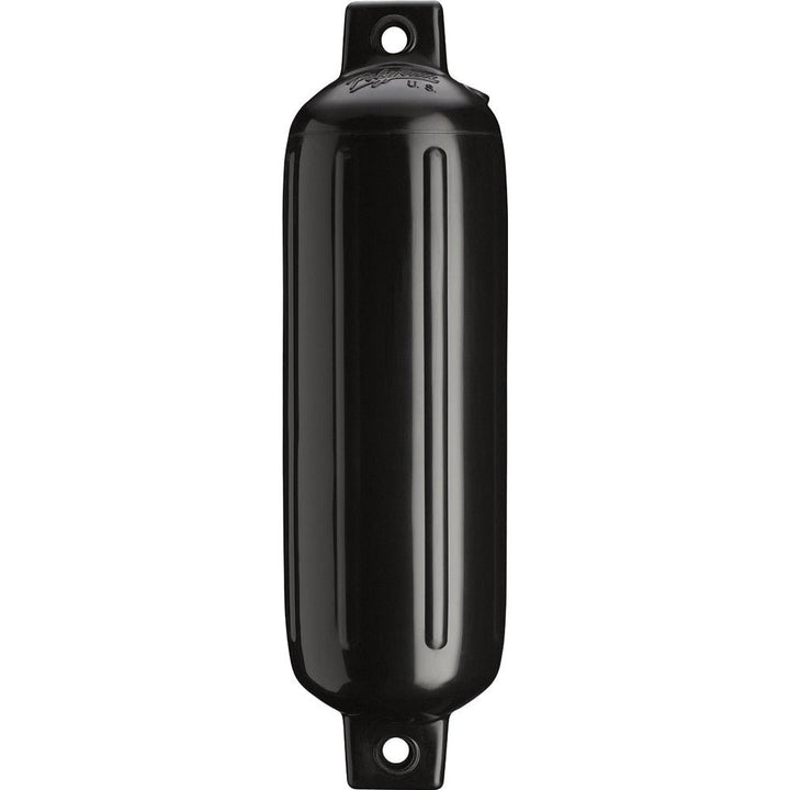 Polyform G-2 Twin Eye Fender 4.5" x 15.5" - Black [G-2-BLACK] - Houseboatparts.com