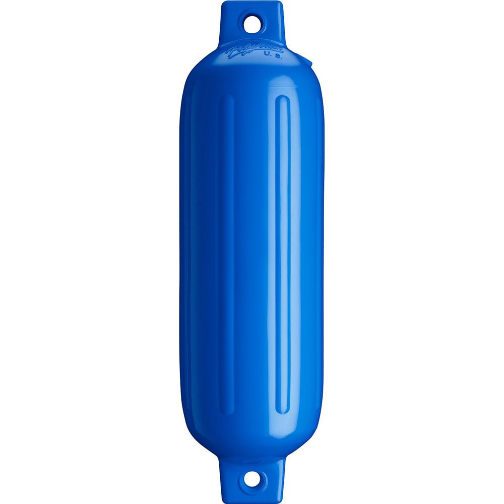 Polyform G-2 Twin Eye Fender 4.5" x 15.5" - Blue [G-2-BLUE] - Houseboatparts.com