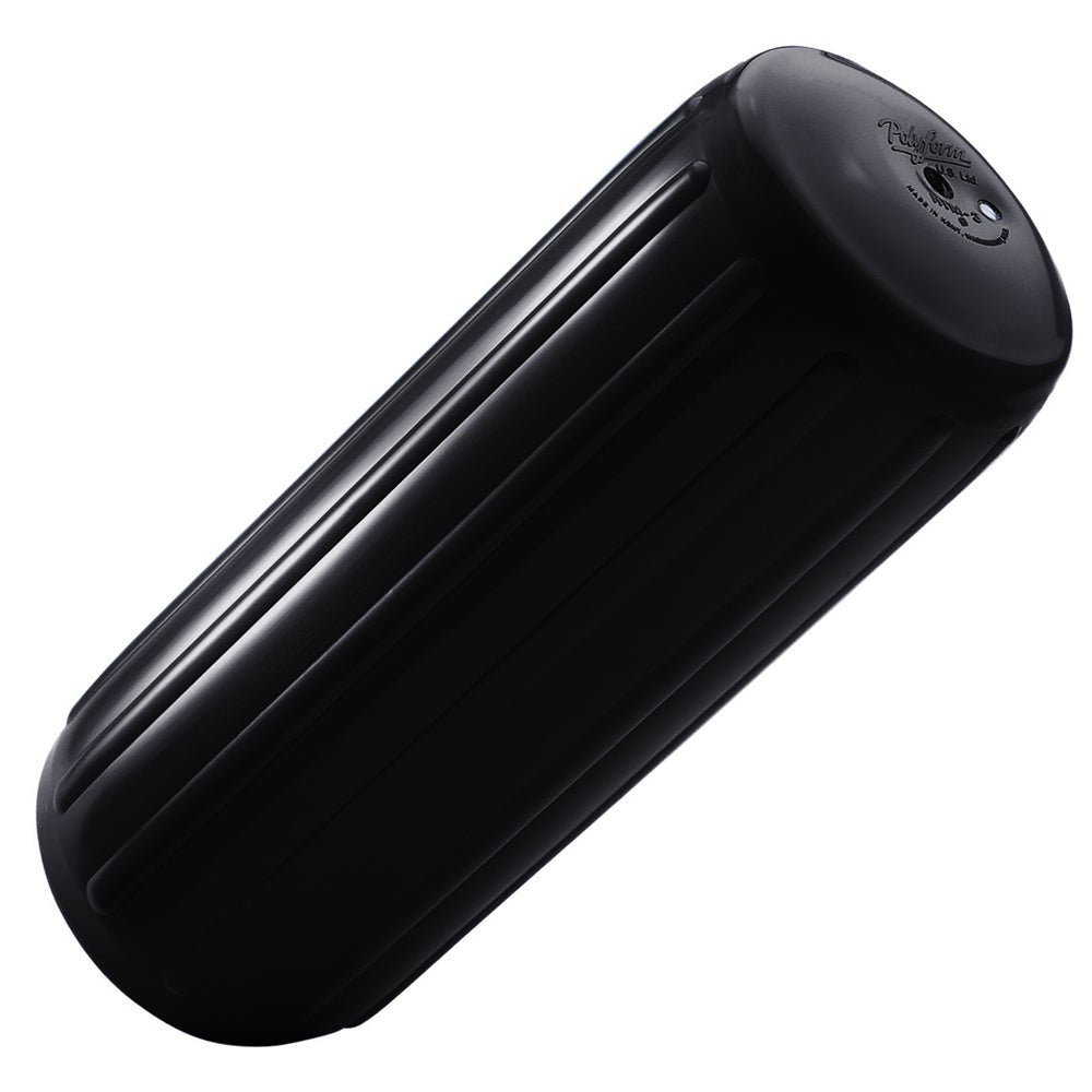 Polyform HTM - 3 Fender 10.5" x 27" - Black [HTM - 3 - BLACKWO] - Houseboatparts.com