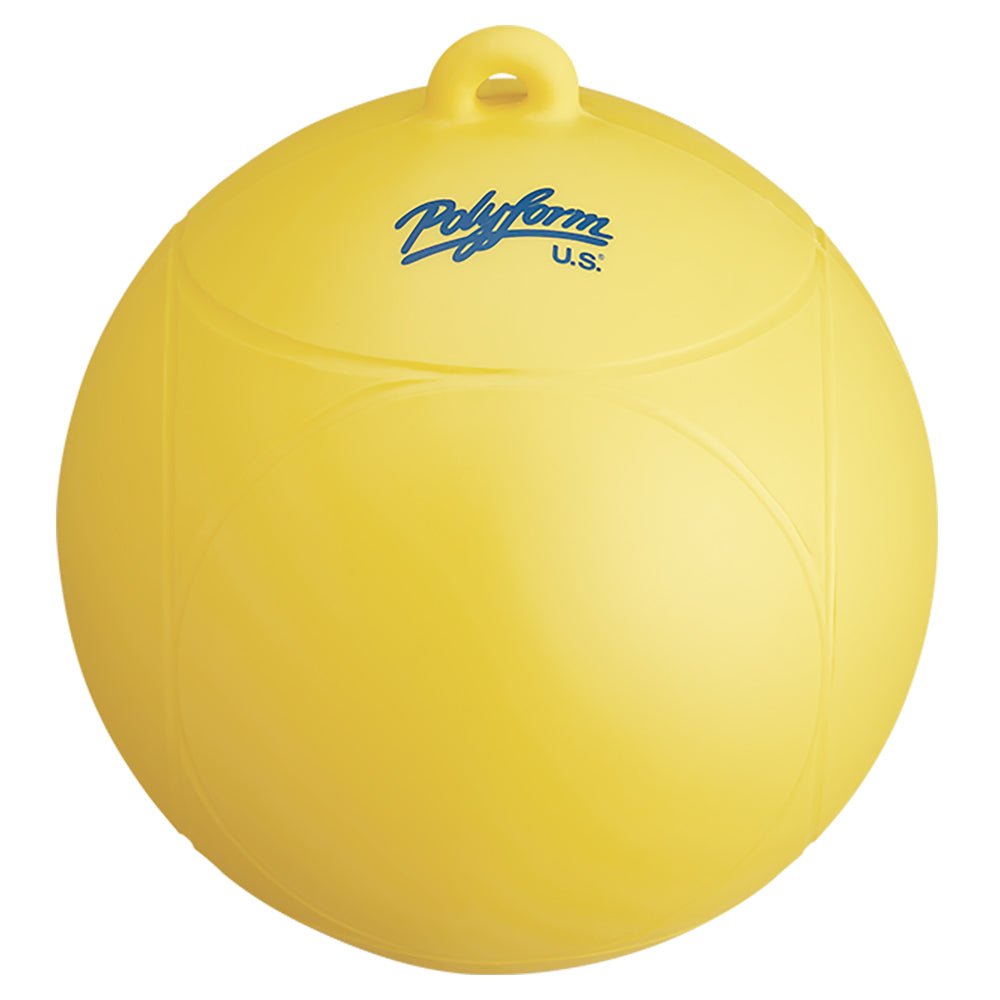 Polyform Water Ski Series Buoy - Yellow [WS-1-YELLOW] - Houseboatparts.com