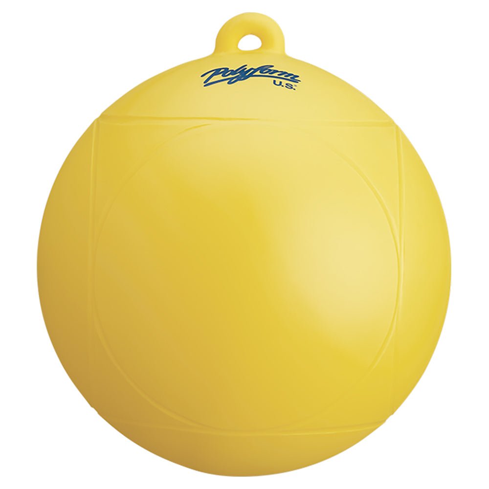 Polyform Water Ski Series Buoy - Yellow [WS-1-YELLOW] - Houseboatparts.com