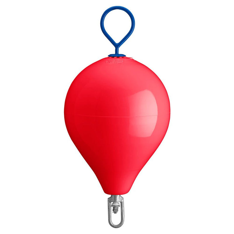 Polyform 17" CM Mooring Buoy w/Steel Iron - Red [CM-3-RED] - Houseboatparts.com