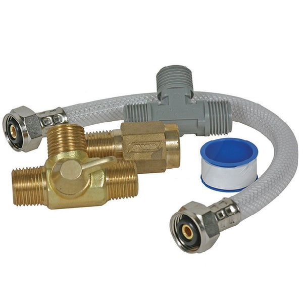 Camco Quick Turn Permanent Waterheater Bypass Kit [35983] - Houseboatparts.com