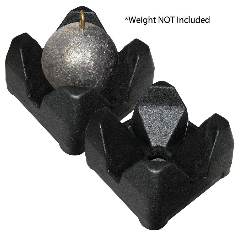 Scotty 3022-BK Weight Mate - Black 2 Pack [3022-BK] - Houseboatparts.com