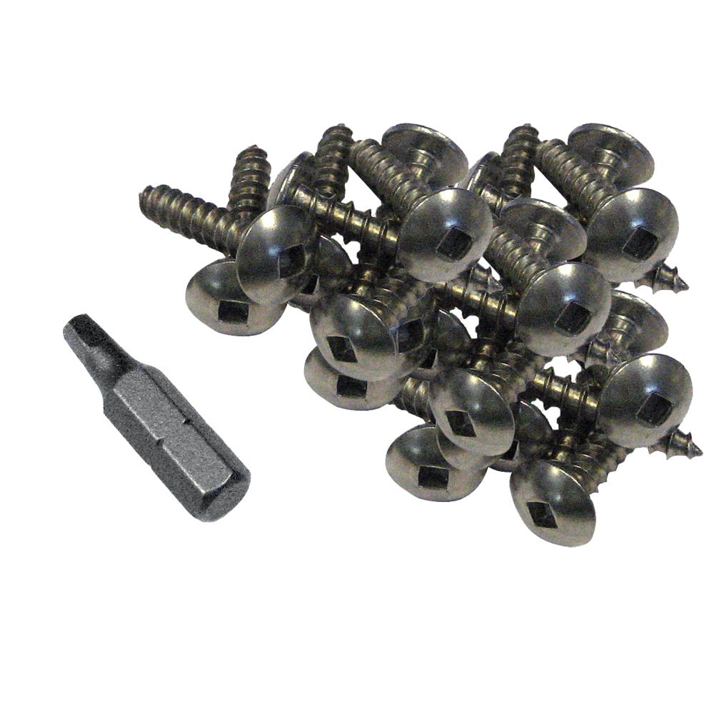 Dock Edge Stainless Steel Profile Fasteners 100 PCS 1" [1006-F] - Houseboatparts.com