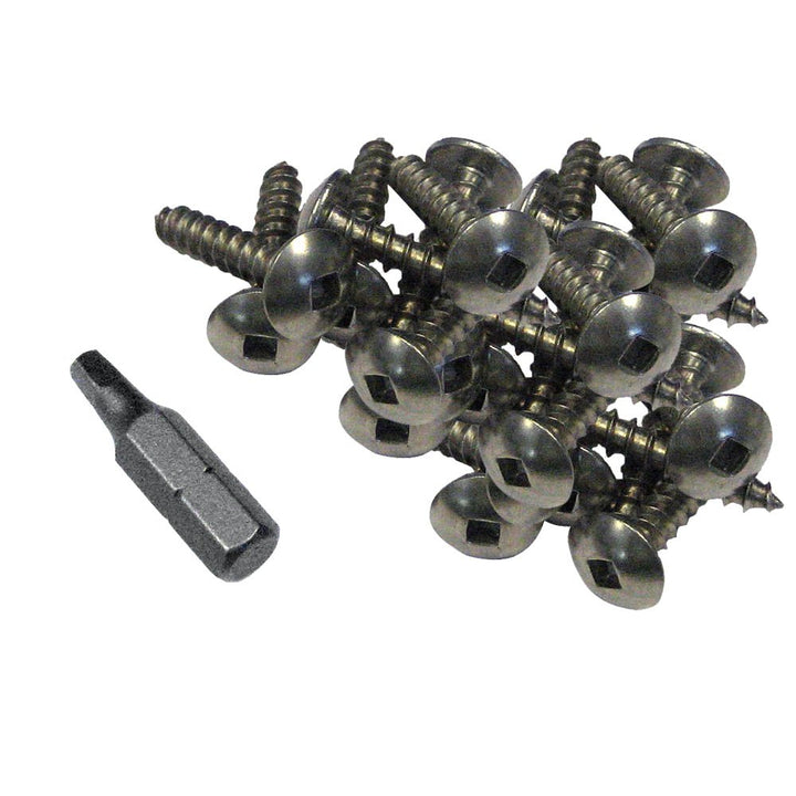 Dock Edge Stainless Steel Profile Fasteners 100 PCS 1" [1006-F] - Houseboatparts.com