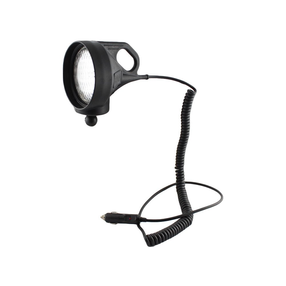 RAM Mount Spotlight w/1" Ball [RAM-B-152B] - Houseboatparts.com