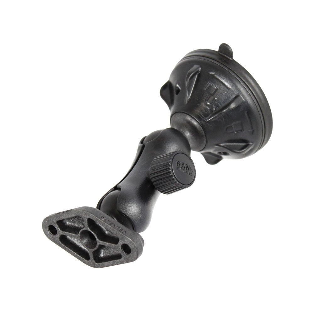 RAM Mount Composite Suction Cup Mount w/Diamond Base [RAP-B-166-2U] - Houseboatparts.com