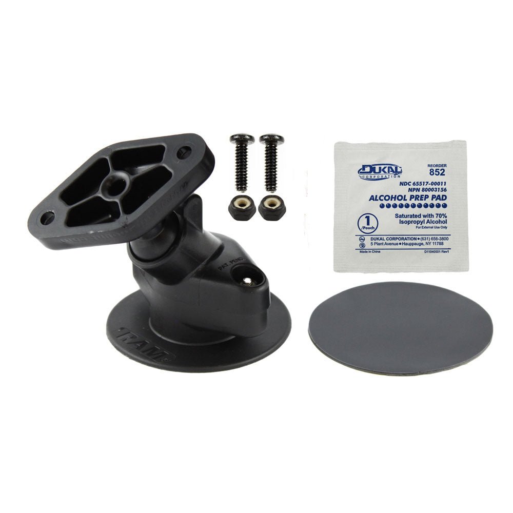 RAM Mount Flex Stick On Base w/Snap Link Mount [RAP-SB-178U] - Houseboatparts.com