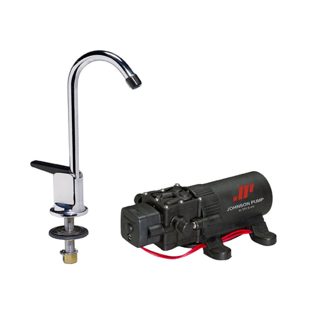 Johnson Pump 1.1 Pump/Faucet Combo 12V [61123] - Houseboatparts.com