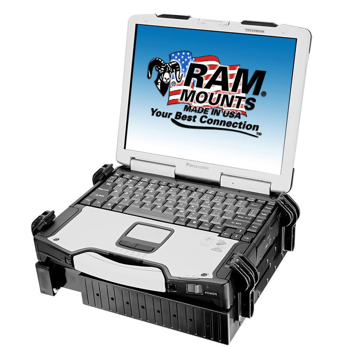 Ram Mount Universal Laptop Tough-Tray Holder [RAM-234-3] - Houseboatparts.com