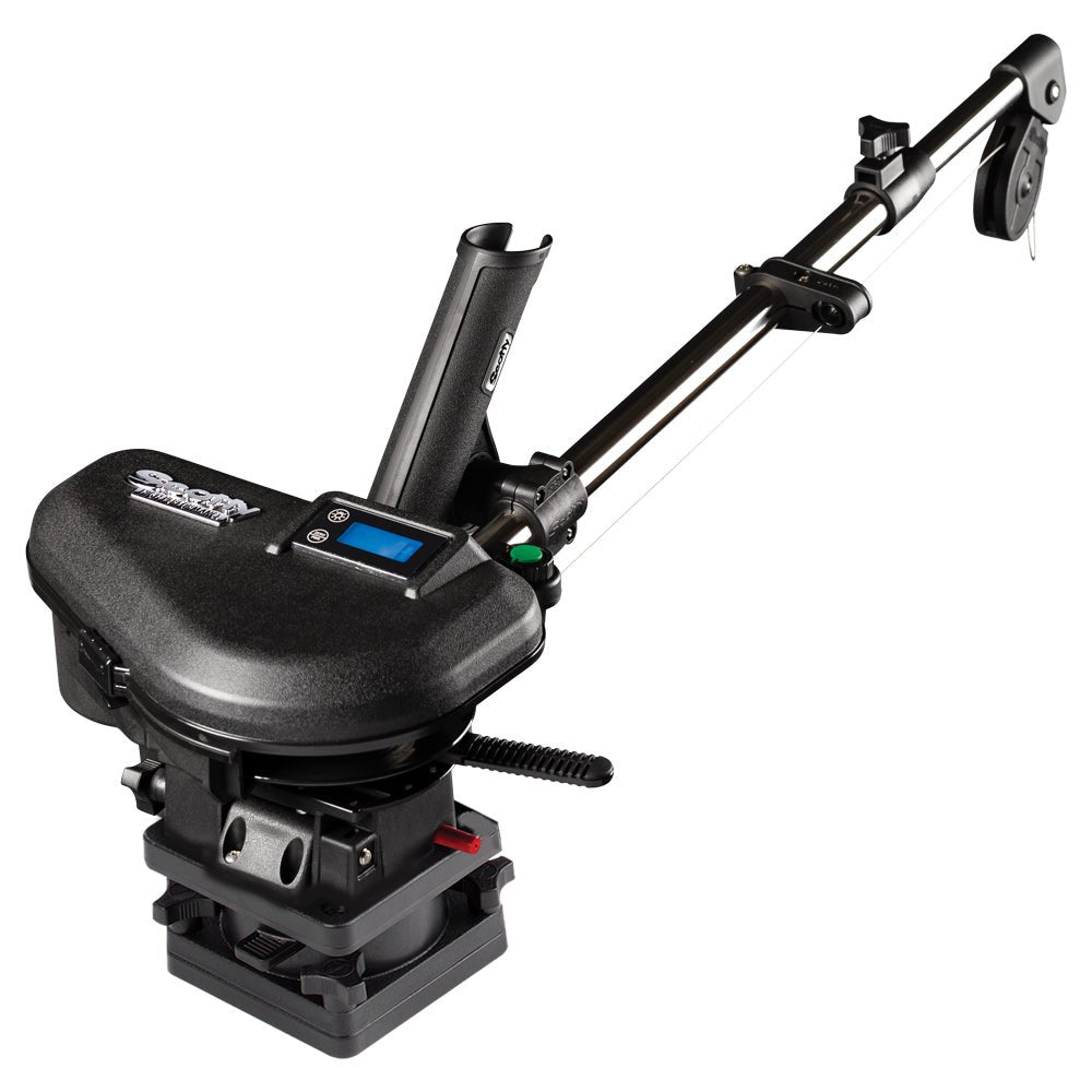 Scotty 2106 HP Depthpower Electric Downrigger 60 SS Telescoping Boom w/Swivel Base - Single Rod Holder [2106] - Houseboatparts.com