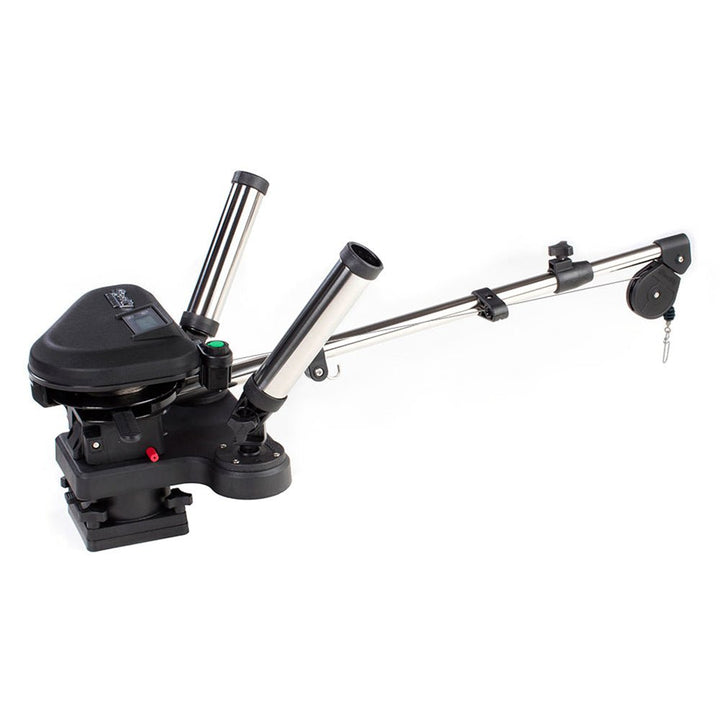 Scotty 2116 HP Depthpower Electric Downrigger 60" SS Telescoping Boom w/Swivel Base - Dual Rod Holder [2116] - Houseboatparts.com