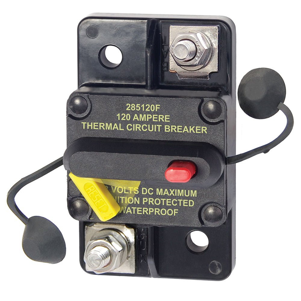 Blue Sea 7188 120 Amp Circuit Breaker Surface Mount 285 Series [7188] - Houseboatparts.com