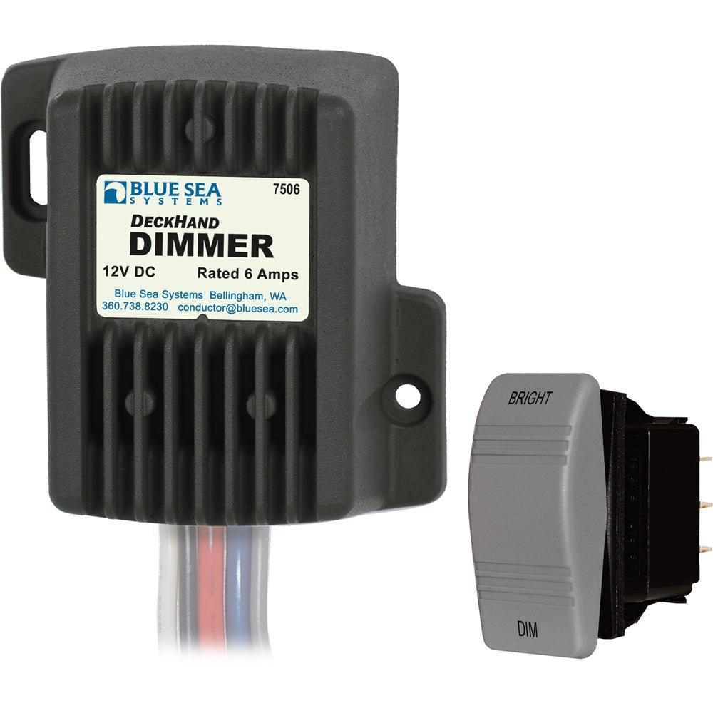 Blue Sea 7506 DeckHand Dimmer - 6 Amp/12V [7506] - Houseboatparts.com