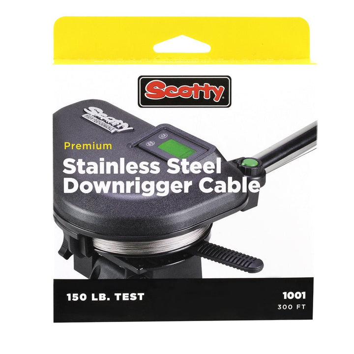 Scotty 2401K High-Performance SS Downrigger Cable - 300' [2401K] - Houseboatparts.com