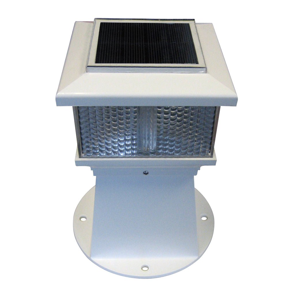 Dock Edge Solar Piling Light [96-264-F] - Houseboatparts.com