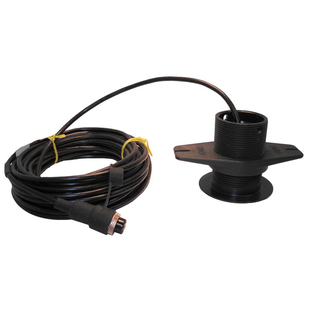 SI-TEX 120kHz Lexan Low-Profile Thru-Hull Transducer f/SDD-110 [408P/120] - Houseboatparts.com