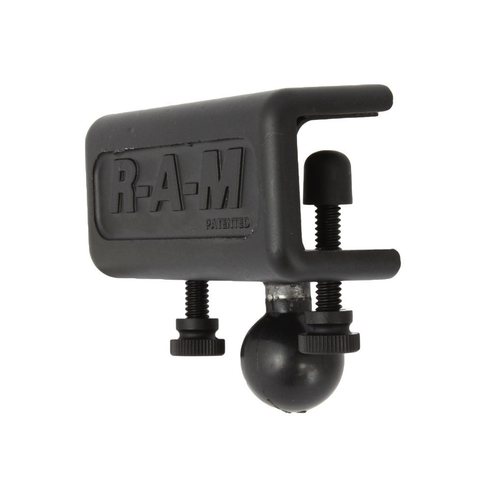 RAM Mount 1" x 1" Glare Shield Clamp Base w/1" Ball [RAM-B-259U] - Houseboatparts.com