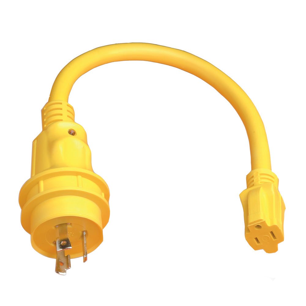 Marinco Pigtail Adapter - 15A Female to 30A Male [105SPP] - Houseboatparts.com